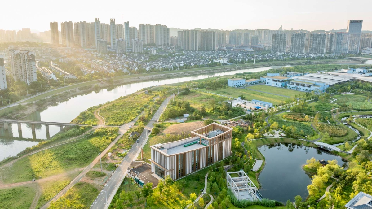 洋湖生態(tài)新城南區(qū)智慧能源站