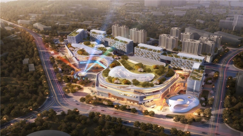 長沙“硬核”新地標(biāo)——綠地湖湘中心商業(yè)綜合體