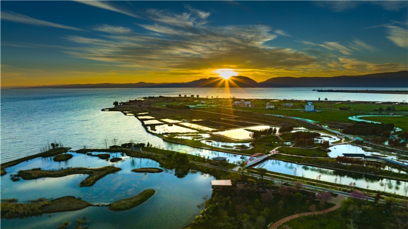 寶豐半島濕地建設(shè)項目彰顯中機(jī)智慧