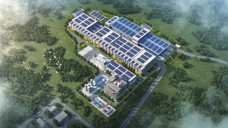 湖北云翔聚能鋰電材料項目