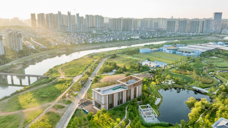 洋湖生態(tài)新城南區(qū)智慧能源站