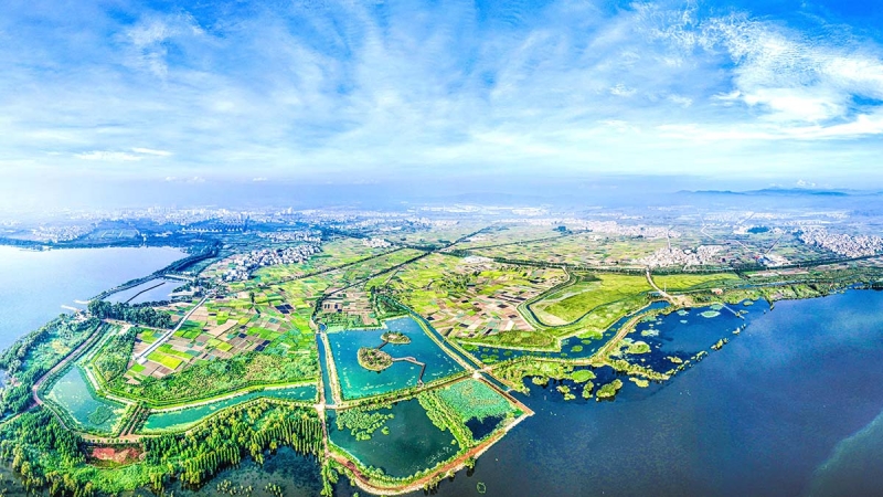 星云湖南岸濕地、湖濱帶提質(zhì)改造工程