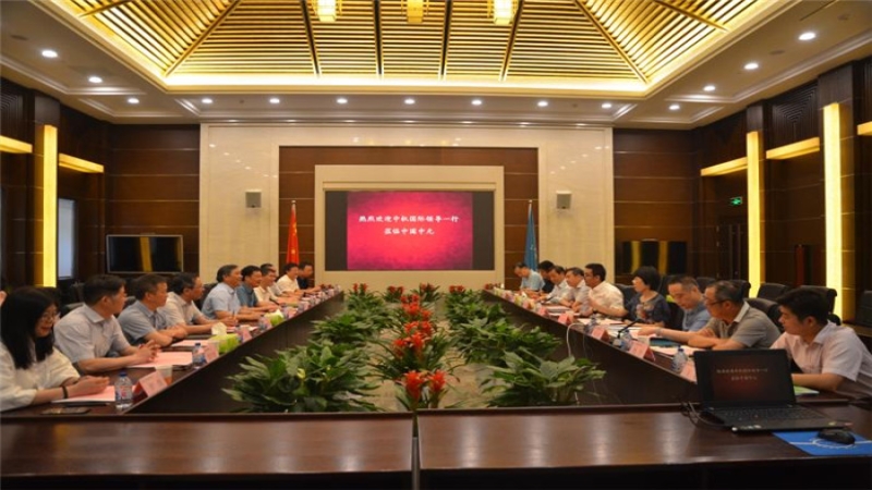 中機(jī)國(guó)際領(lǐng)導(dǎo)一行訪問(wèn)中國(guó)中元