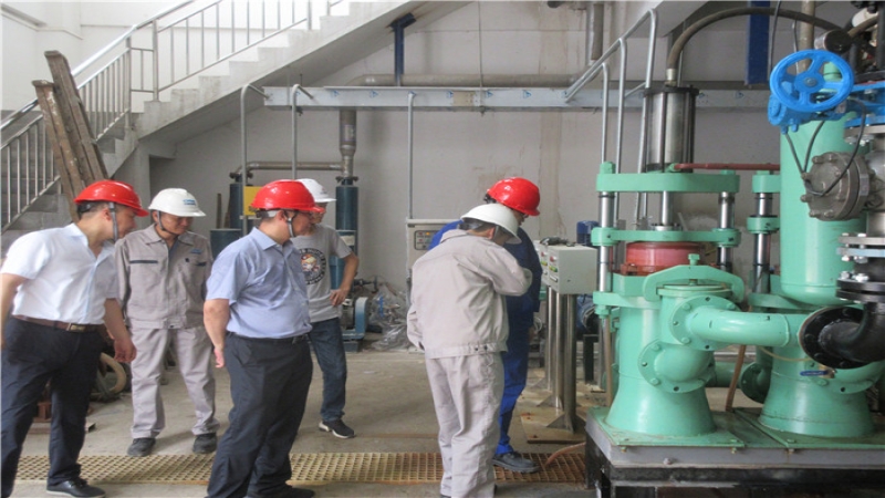 公司黨委書記、董事長(zhǎng)金寅帶隊(duì)赴中山市民東有機(jī)廢物處理有限公司工藝優(yōu)化改造工程項(xiàng)目現(xiàn)場(chǎng)開展安全檢查