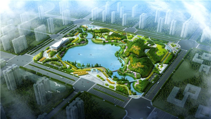 中機(jī)國(guó)際首次獨(dú)家承擔(dān)的公園EPC項(xiàng)目花開滁州