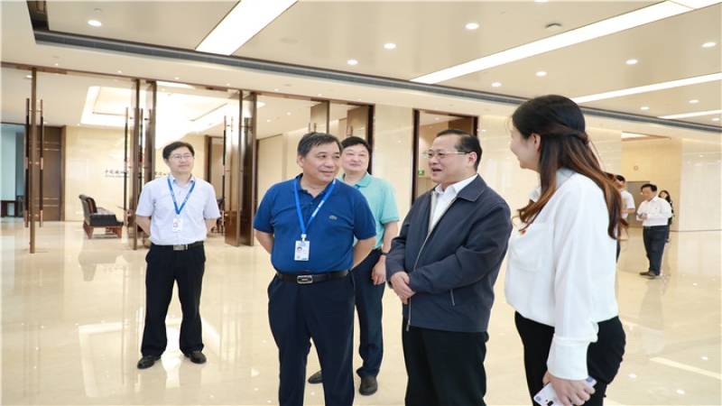 雨花區(qū)委書記張敏一行調研中機國際