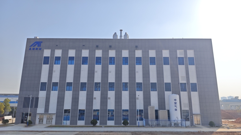 深耕新能源！湖南美特科研成果轉(zhuǎn)化基地項目順利投入試運行