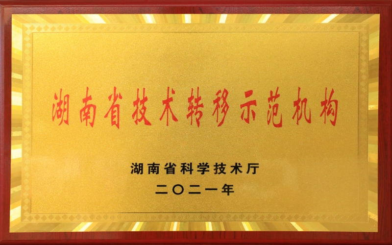 湖南省技術(shù)轉(zhuǎn)移示范機構(gòu)